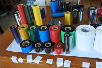 Pemindahan haba Kod Bar Ribbon Adhensive
