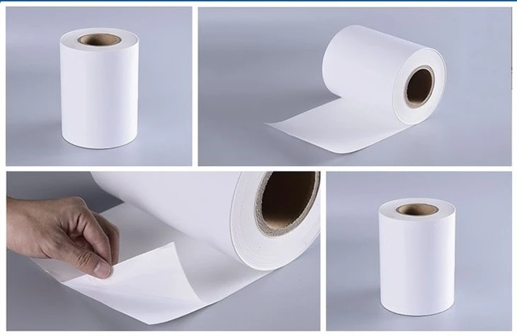 CPH46 Bright White PP Hot Melt Barcode Label suppliers